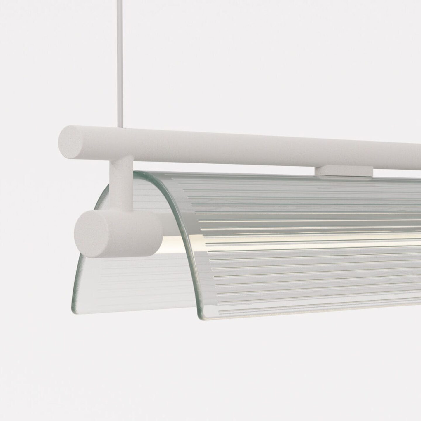 Torii Linear 328 Ribbed Clear & Rough White
